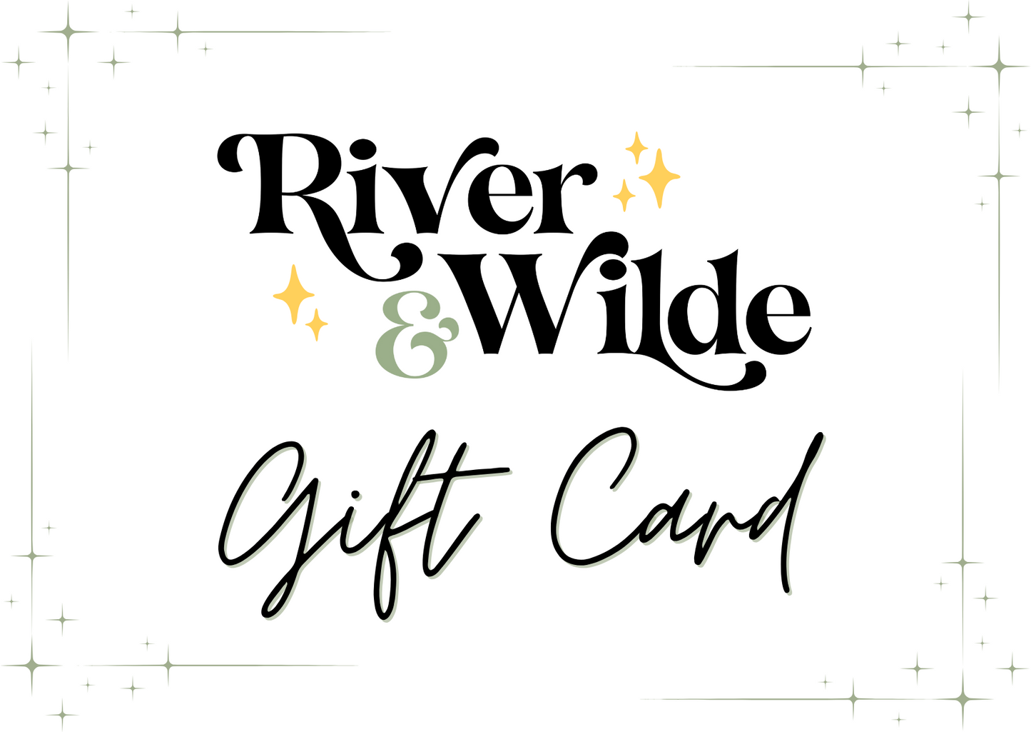 River & Wilde Gift Card