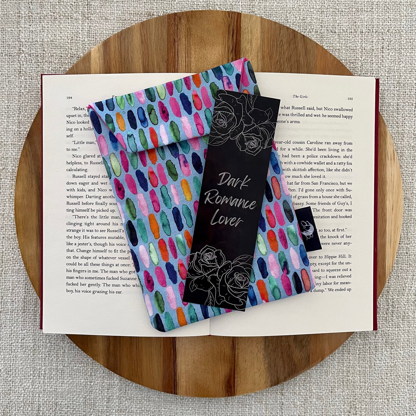 Dark Romance Lover Bookmark - SXB Design