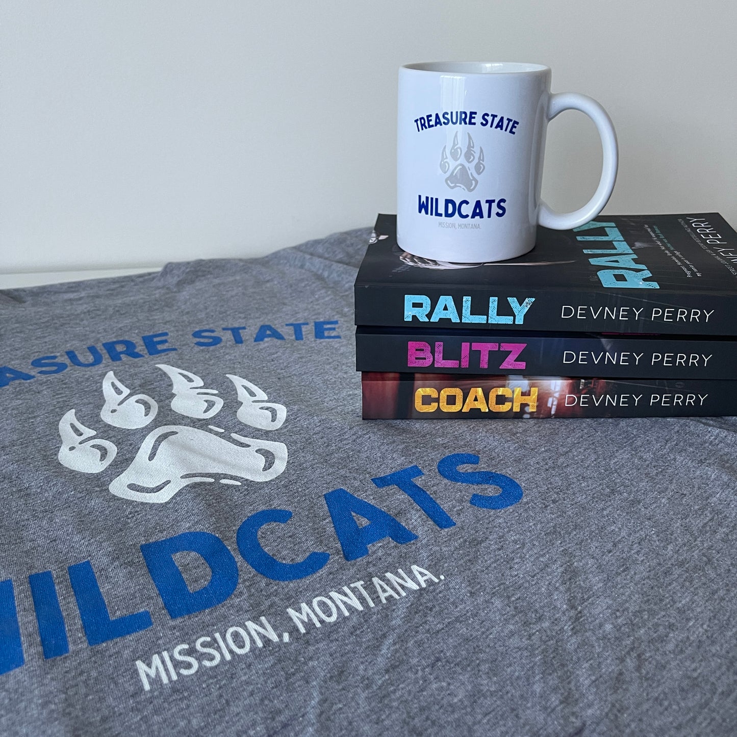 Devney Perry Licensed Treasure State Wildcats Ceramic Mug