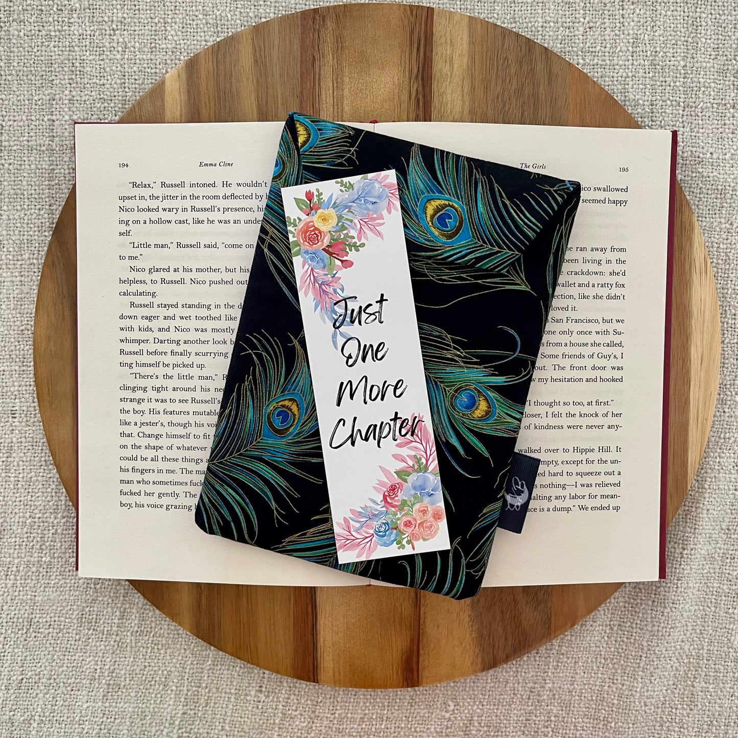 Just One More Chapter Bookmark - SXB Design