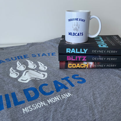 Devney Perry Licensed Treasure State Wildcats Ceramic Mug